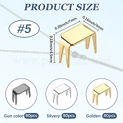240Pcs 3 Colors Clothing Accessories&nbsp;KK-CY0001-16B