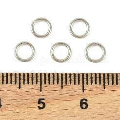 SHEGRACE Brass Open Jump Rings&nbsp;XGR0080P-14P