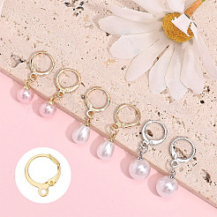 200Pcs 2 Colors Brass Leverback Earring Findings&nbsp;FIND-AR0004-93