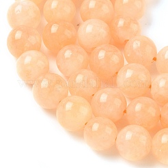 Dyed Natural Malaysia Jade Beads Strands&nbsp;G-G021-02C-23