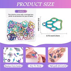25Pcs Alloy Pendants&nbsp;FIND-SZ0003-30