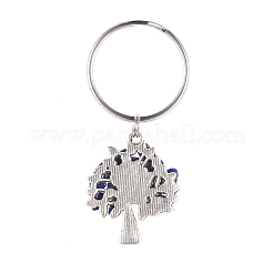 Chip Natural Lapis Lazuli Keychain&nbsp;KEYC-JKC00219-07