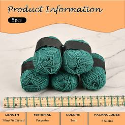 5 Skeins Light Polyester DK Yarn&nbsp;YCOR-SZ0001-03K