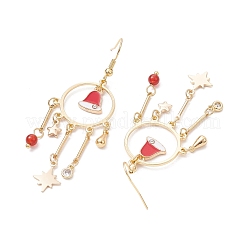 Brass Dangle Earrings&nbsp;EJEW-TA00454