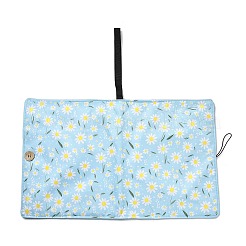 (Defective Closeout Sale: Centerline Asymmetry)Polyester Multilayer Book Cover&nbsp;AJEW-XCP0002-78F