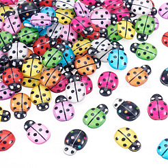 Transparent Flat Back Resin Cabochons&nbsp;CRES-TA0001-05