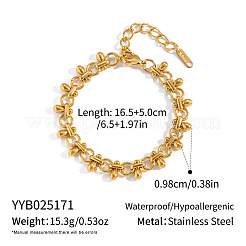 304 Stainless Steel Drop Link Chain Bracelets for Women&nbsp;EA0353-1