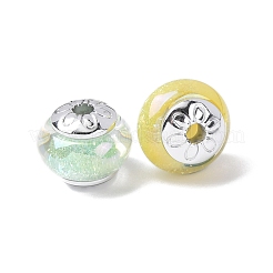 Opaque Luminous Resin & CCB Plastic Beads&nbsp;RESI-G119-14C