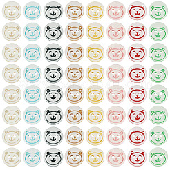 200Pcs 2-Hole Resin Buttons&nbsp;BUTT-TA0001-60C
