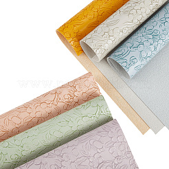 6Pcs PU Leather Fabrics&nbsp;DIY-WH20025-080B