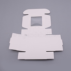 Kraft Paper Cardboard Jewelry Boxes&nbsp;CON-WH0039-15A