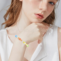 880Pcs 24 Colors Transparent Acrylic Beads&nbsp;MACR-PA0001-41