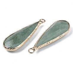 Natural Green Aventurine Pendants&nbsp;G-S359-319A