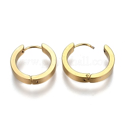 304 Stainless Steel Huggie Hoop Earrings&nbsp;EJEW-O087-09G