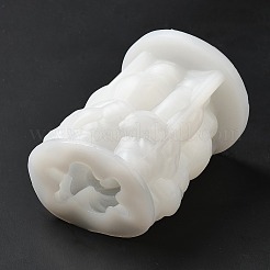 Embossed Pillar DIY Candle Silicone Molds&nbsp;LS-CAND-B001-05