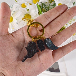 Ghost Pendant Earrings Keychain Halloween Series Pendant Silicone Mold&nbsp;PW-WG6422D-01