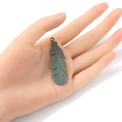 Tibetan Style Alloy Pendants&nbsp;PALLOY-YW0001-35
