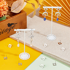 50Pcs 304 Stainless Steel Stud Earring Findings&nbsp;STAS-SC0008-58