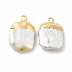 Baroque Natural Keshi Pearl Pendants&nbsp;PEAR-P004-18KCG