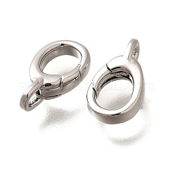 Brass Spring Gate Rings&nbsp;KK-Q043-12P