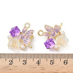 Alloy Enamel Pendants&nbsp;FIND-C074-26KCG