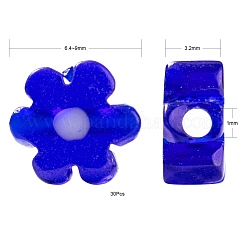 30Pcs Handmade Millefiori Glass Beads&nbsp;LAMP-FS0001-02B