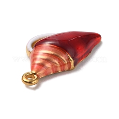 304 Stainless Steel Enamel Pendants&nbsp;STAS-P395-03B-G