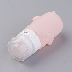 60ml Creative Portable Silicone Travel Points Bottles&nbsp;X-MRMJ-WH0006-B02