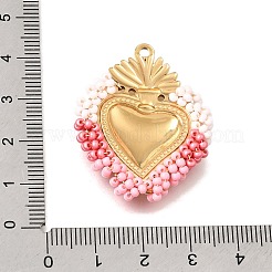 304 Stainless Steel Pendants&nbsp;STAS-E549-04G-10