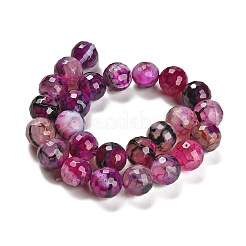 Natural Dragon Veins Agate Beads Strands&nbsp;G-L595-A04-02