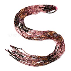 Natural Multicolor Tourmaline Beads Strands&nbsp;G-C226-B02-2mm-01
