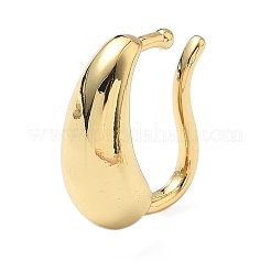 Teardrop Brass Cuff Earrings&nbsp;EJEW-A132-11G