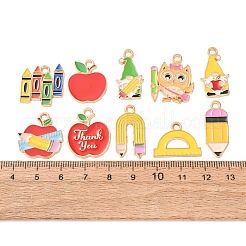 Alloy Enamel Pendants&nbsp;AL-B003-02G