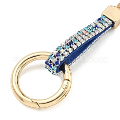 Resin Rhinestone Alloy Keychain&nbsp;KEYC-U006-01C