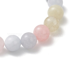 Dyed & Heated Natural Quartz Beads Stretch Bracelets for Women&nbsp;BJEW-JB13167