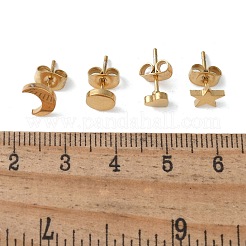 304 Stainless Steel Earring Sets&nbsp;EJEW-S248-01G