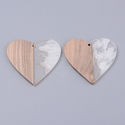 Resin & Wood Pendants&nbsp;RESI-R428-12B