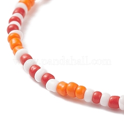 Glass Beaded Stretch Bracelets&nbsp;BJEW-JB09095