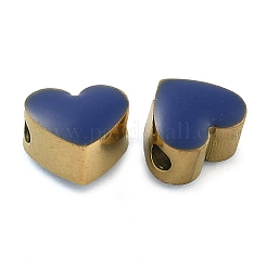 Ion Plating(IP) 304 Stainless Steel Enamel Beads&nbsp;STAS-B075-09G-03