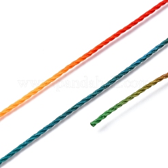 Segment Dyed Twisted Waxed Polyester Cord&nbsp;YC-C003-01E
