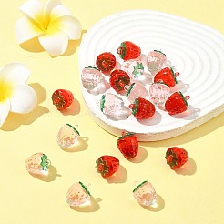 20Pcs 2 Colors Transparent Acrylic Pendants&nbsp;TACR-FS0001-46