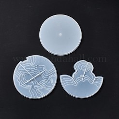 DIY Island Scenery Clock Silicone Molds&nbsp;DIY-E055-41
