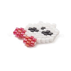Halloween Theme Handmade Loom Pattern MIYUKI Seed Beads&nbsp;PALLOY-MZ00046