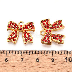 304 Stainless Steel Rhinestone Pendants&nbsp;STAS-T064-82G-02