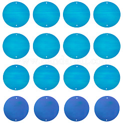 150Pcs Rainbow Iridescent PVC Paillette/Sequin Links&nbsp;FIND-TA0008-10B