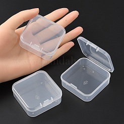 12Pcs Square Plastic Organizer Beads Storage Containers&nbsp;CON-YW0001-35