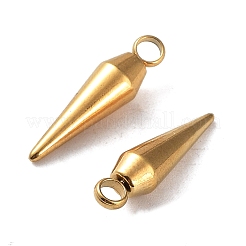 Ion Plating(IP) 201 Stainless Steel Pendants&nbsp;STAS-M323-29G-1