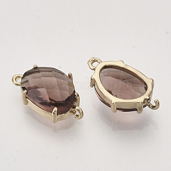Faceted Glass Links connectors&nbsp;GLAA-T010-019