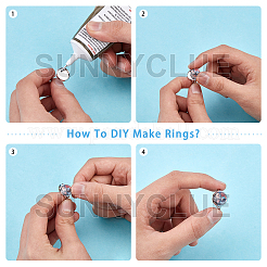 DIY Finger Ring Making Kits&nbsp;DIY-SC0010-95P