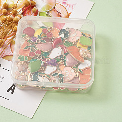Alloy Enamel Pendants&nbsp;ENAM-CD0001-06